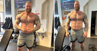 "Na tlustého chlapa to není špatné." Hafþór Júlíus Björnsson ukázal svou aktuální formu při hmotnosti 177kg