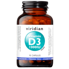 Viridian Vitamin D3 1000iu