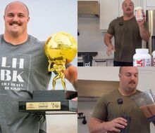 Nejsilnější muž světa, Mitchell Hooper, odhalil svůj anabolický proteinový koktejl!