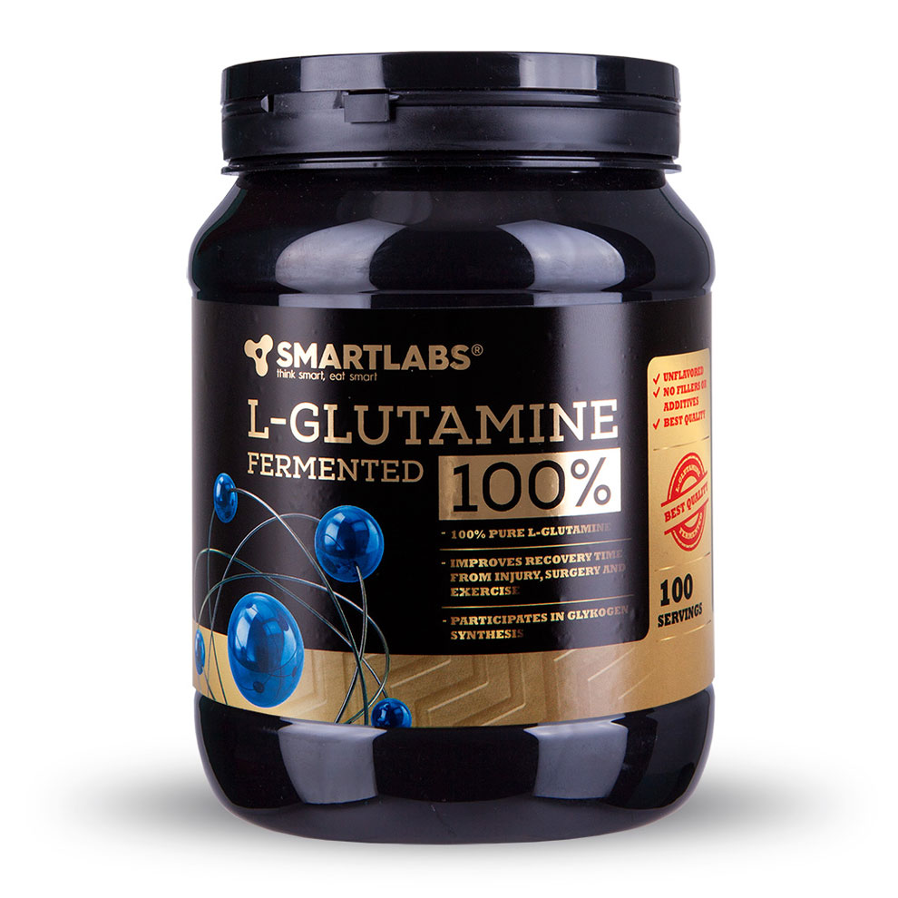 Smartlabs L-Glutamine Bez příchutě 500 Gramů