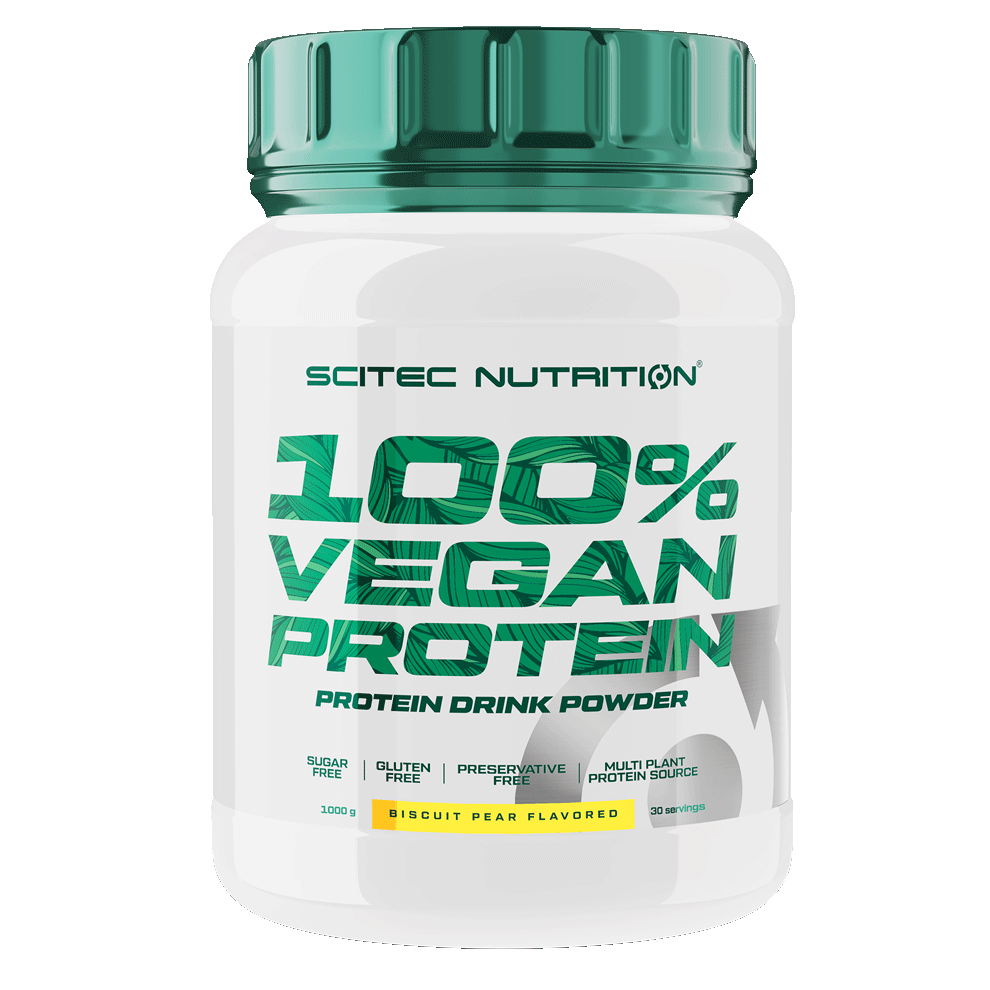Scitec Nutrition 100% Vegan Protein Čokoláda 1000 Gramů