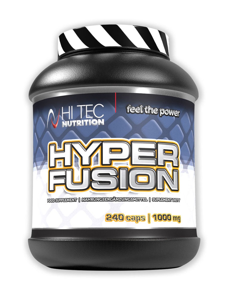 HiTec Nutrition Hyper Fusion Bez příchutě 240 Kapslí