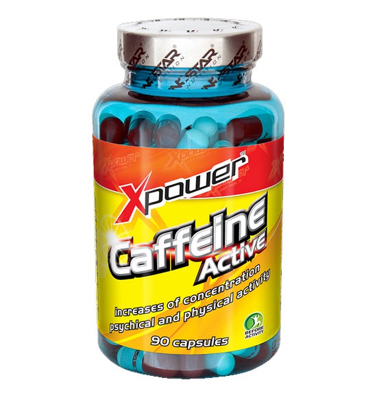 Aminostar Xpower Caffeine Active Bez příchutě 90 Kapslí