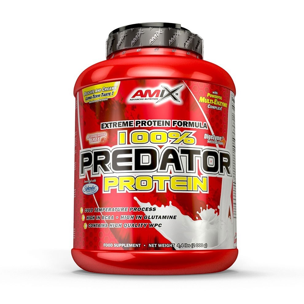 Amix Nutrition 100% Predator Protein Jablko, Skořice 4000 Gramů