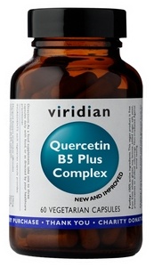 Viridian Quercetin B5 Plus Complex  60 Kapslí