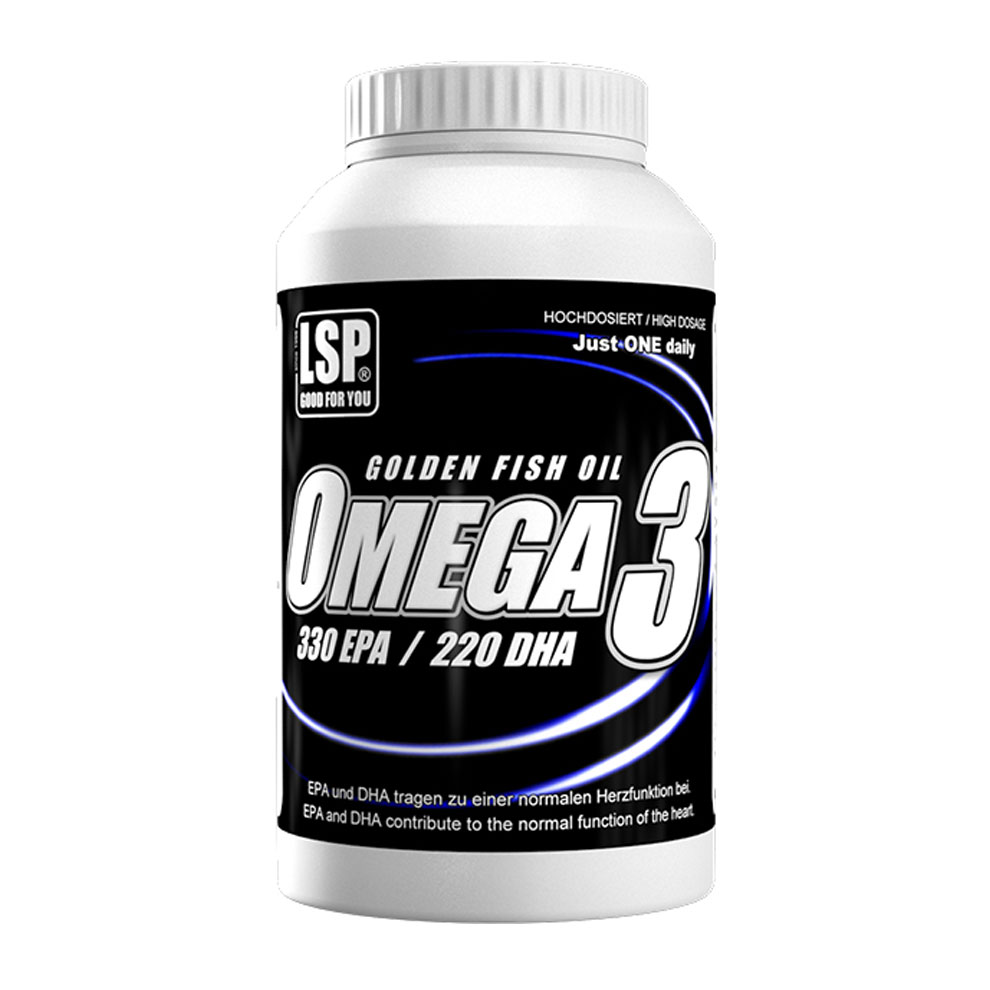 LSP Sports Nutrition Omega 3 Bez příchutě 100 Kapslí