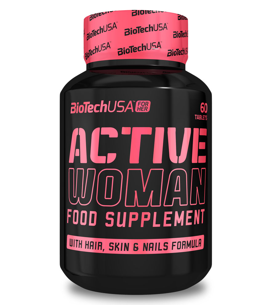 BiotechUSA Active Woman For Her  60 Tablet