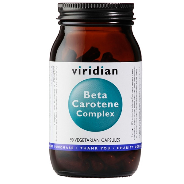 Viridian Beta Carotene Complex  30 Kapslí