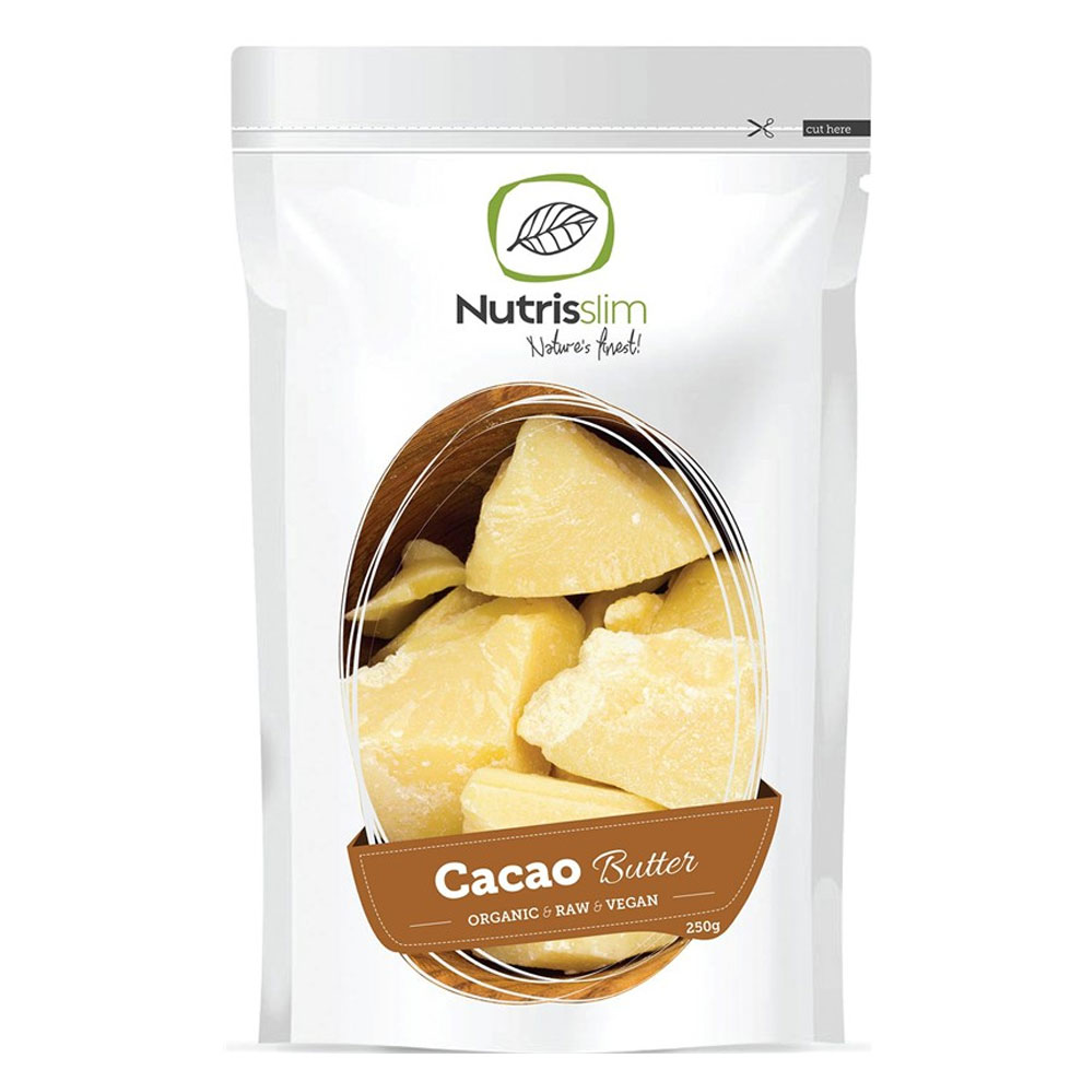 Nutrisslim Cacao Butter BIO  250 Gramů