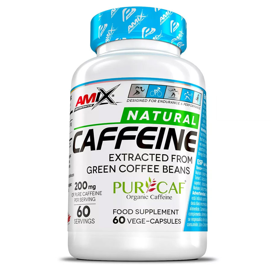 Amix Nutrition Natural Caffeine PurCaf  60 Kapslí