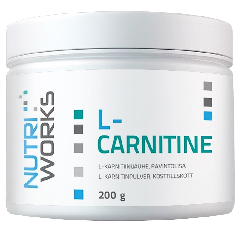 NutriWorks L-Carnitine Bez příchutě 200 Gramů