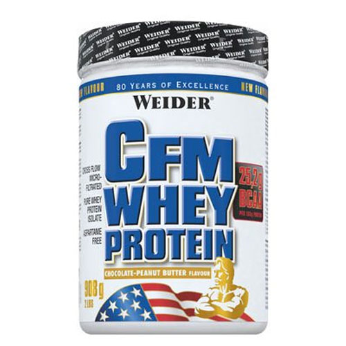 Weider CFM Whey Protein Jahoda 908 Gramů