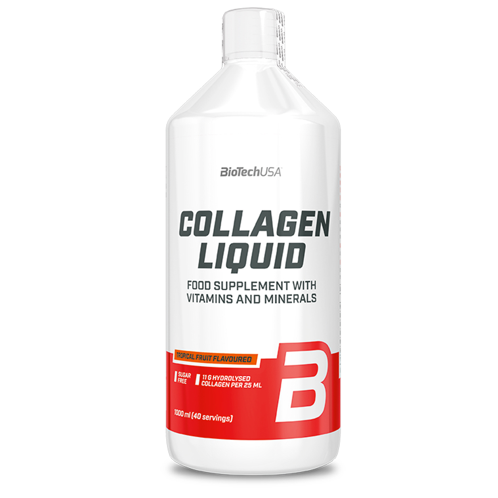 BiotechUSA Collagen Liquid Tropické ovoce 1000ml