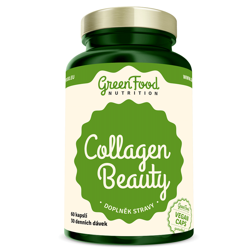 GreenFood Nutrition Collagen Beauty Bez příchutě 60 Kapslí