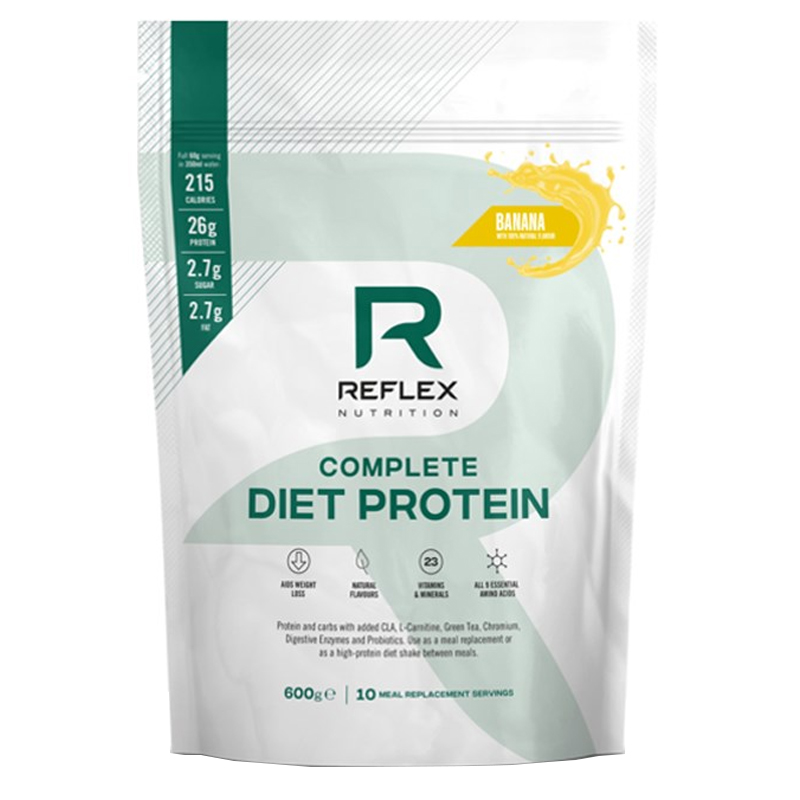 Reflex Nutrition Complete Diet Protein Jahoda, Malina 600 Gramů