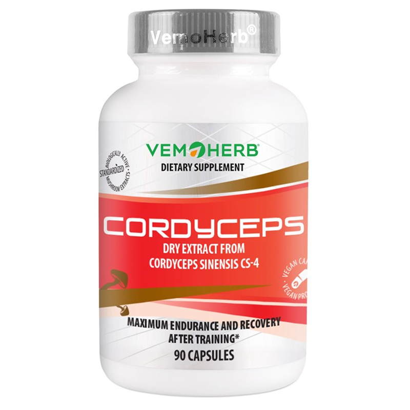 Vemoherb Cordyceps CS-4  90 Kapslí