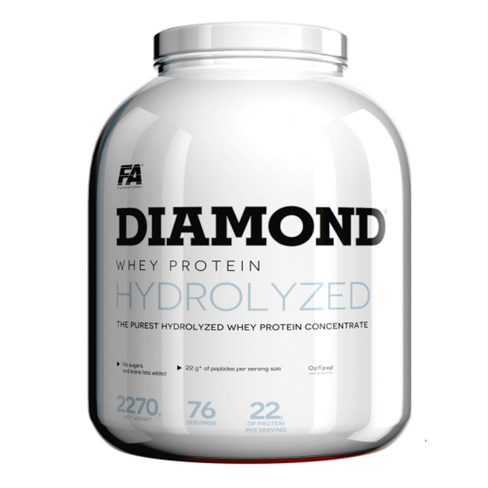 Fitness Authority Diamond Hydrolysed Whey Protein Jahoda 2270 Gramů