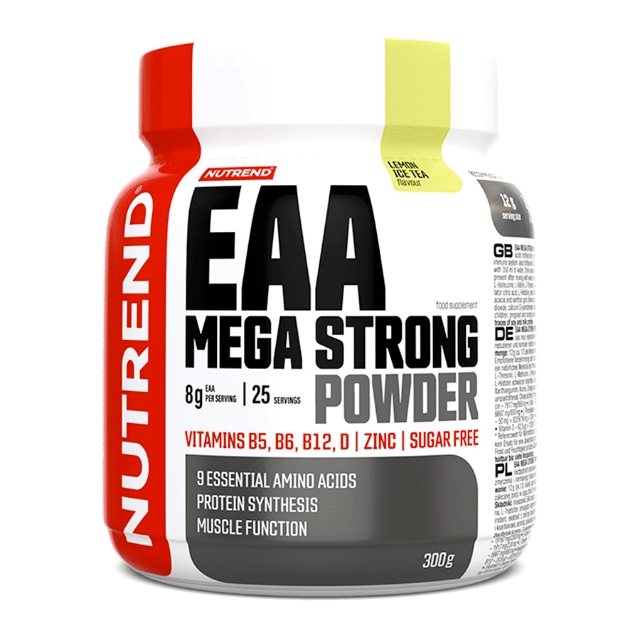 Nutrend EAA Mega Strong Powder Citron 300 Gramů
