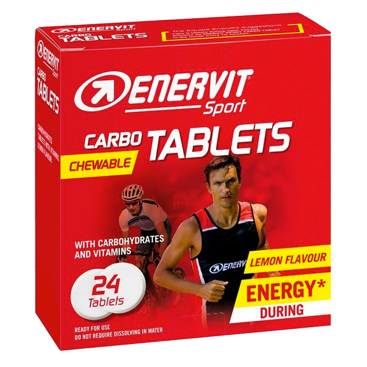 Enervit Enervit Carbo Tablets Citron 24 Tablet