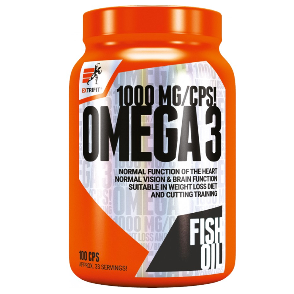 Extrifit Omega 3 Šedo, Oranžová 100 Kapslí