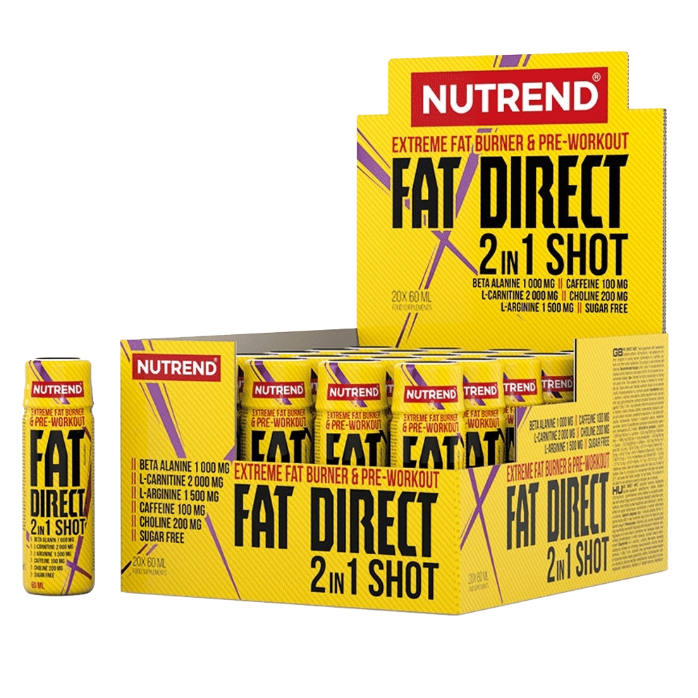 Nutrend Fat Direct shot Bez příchutě 60ml