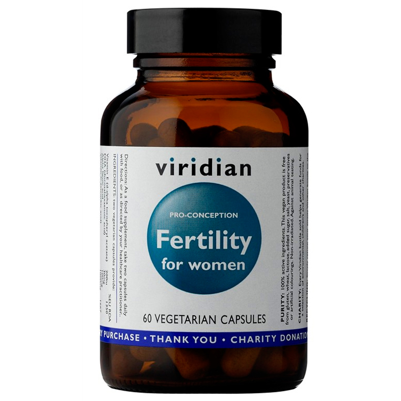 Viridian Fertility for Women  60 Kapslí