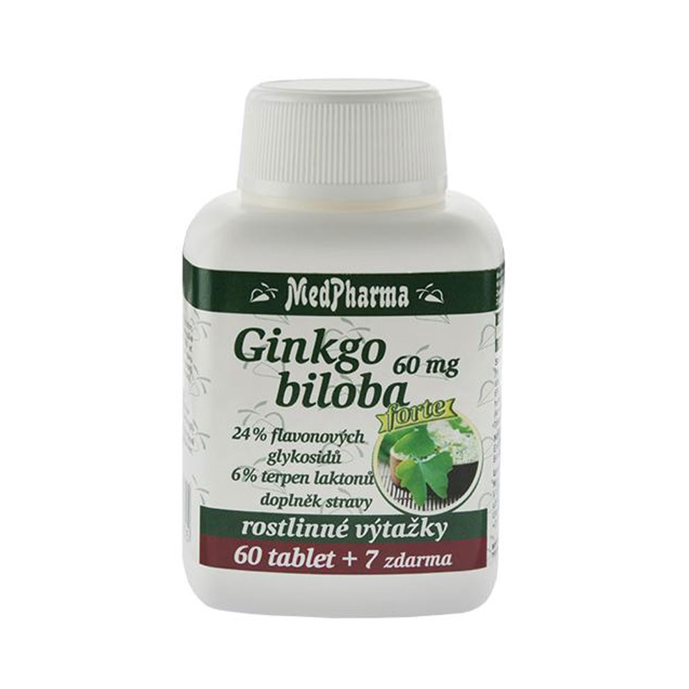 MedPharma Ginkgo biloba Forte 60 mg  67 Tablet
