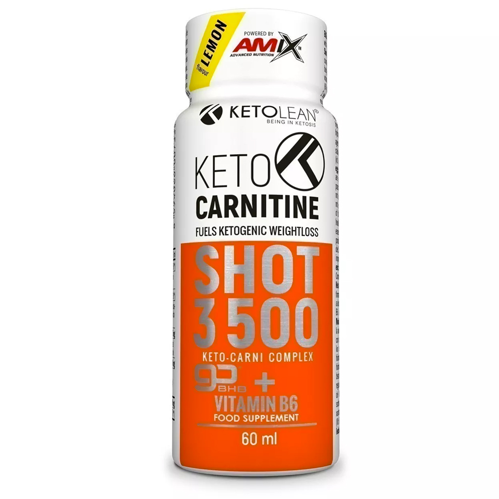 Amix Nutrition KetoLean® Keto goBHB® +Carnitine Shot Citron 60ml