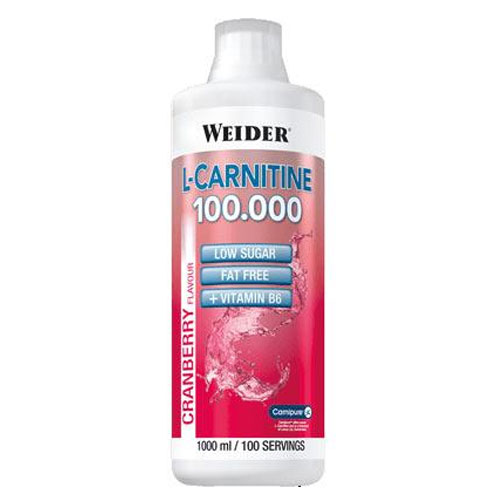 Weider L-Carnitine 100.000 Brusinka 1000ml