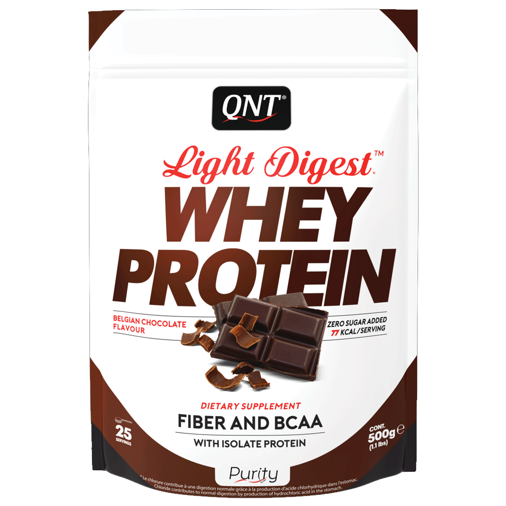 QNT Light Digest Whey Protein Bílá čokoláda 500 Gramů