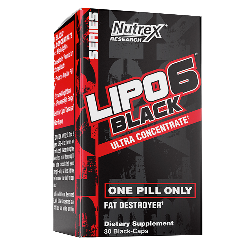 Nutrex Lipo 6 Black Ultra concentrate Hrozny 60 Kapslí