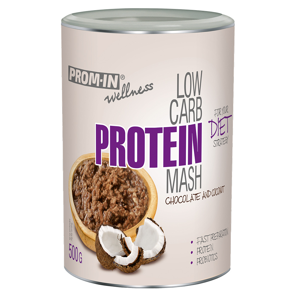 PROM-IN Low Carb Protein Mash Hruška 50 Gramů