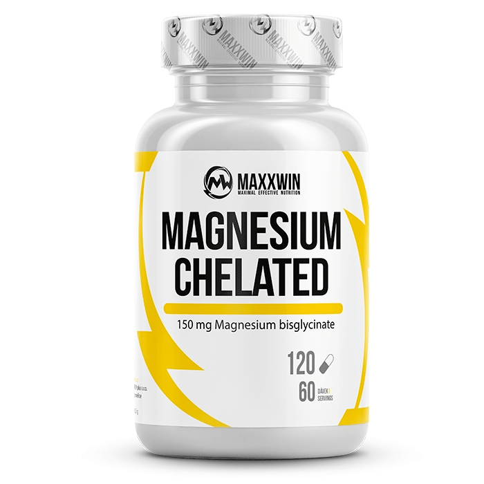 MaxxWin Magnesium Chelated  120 Kapslí