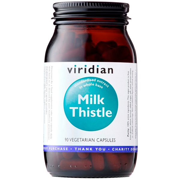 Viridian Milk Thistle Grep 90 Kapslí