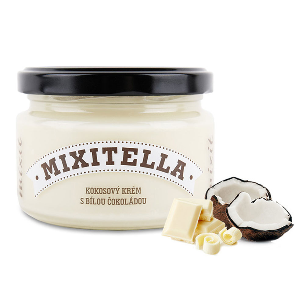 Mixit Mixitella Kokos, Bílá čokoláda 250 Gramů