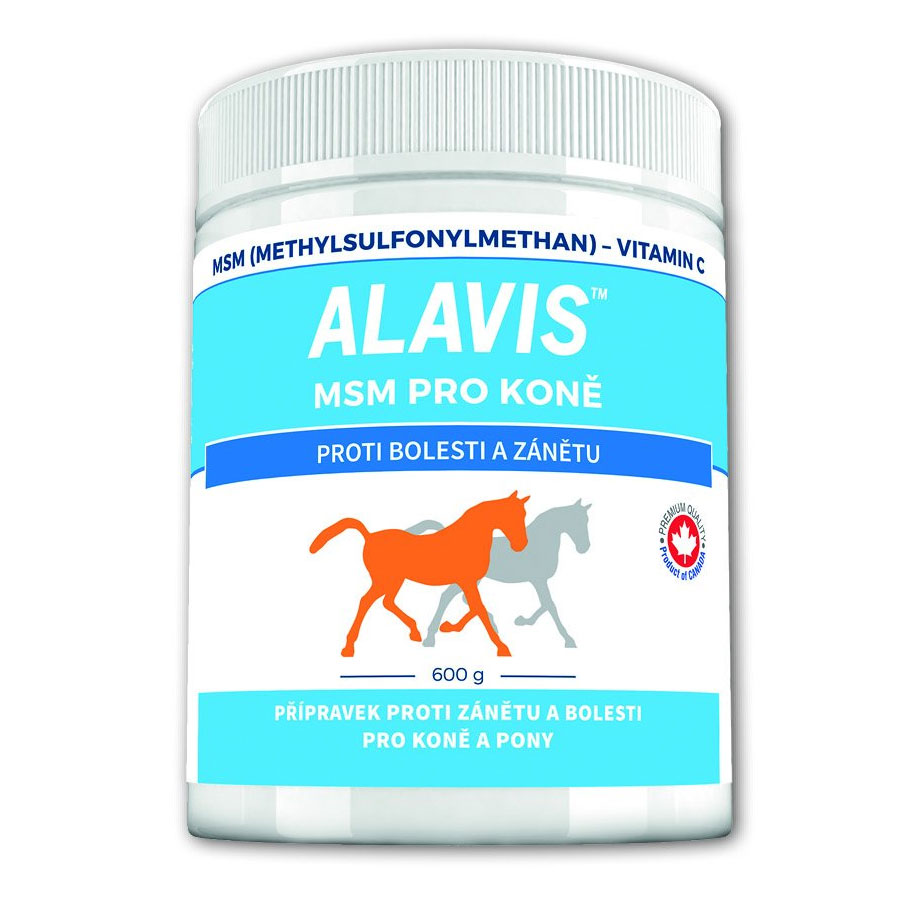 Alavis ALAVIS MSM pro koně Bez příchutě 600 Gramů