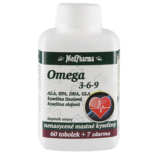 MedPharma Omega 3-6-9 Mandarinka 67 Tablet