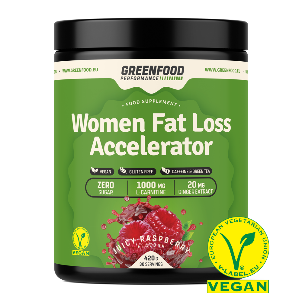 GreenFood Nutrition Performance Women Fat Loss Accelerator Mandarinka 420 Gramů