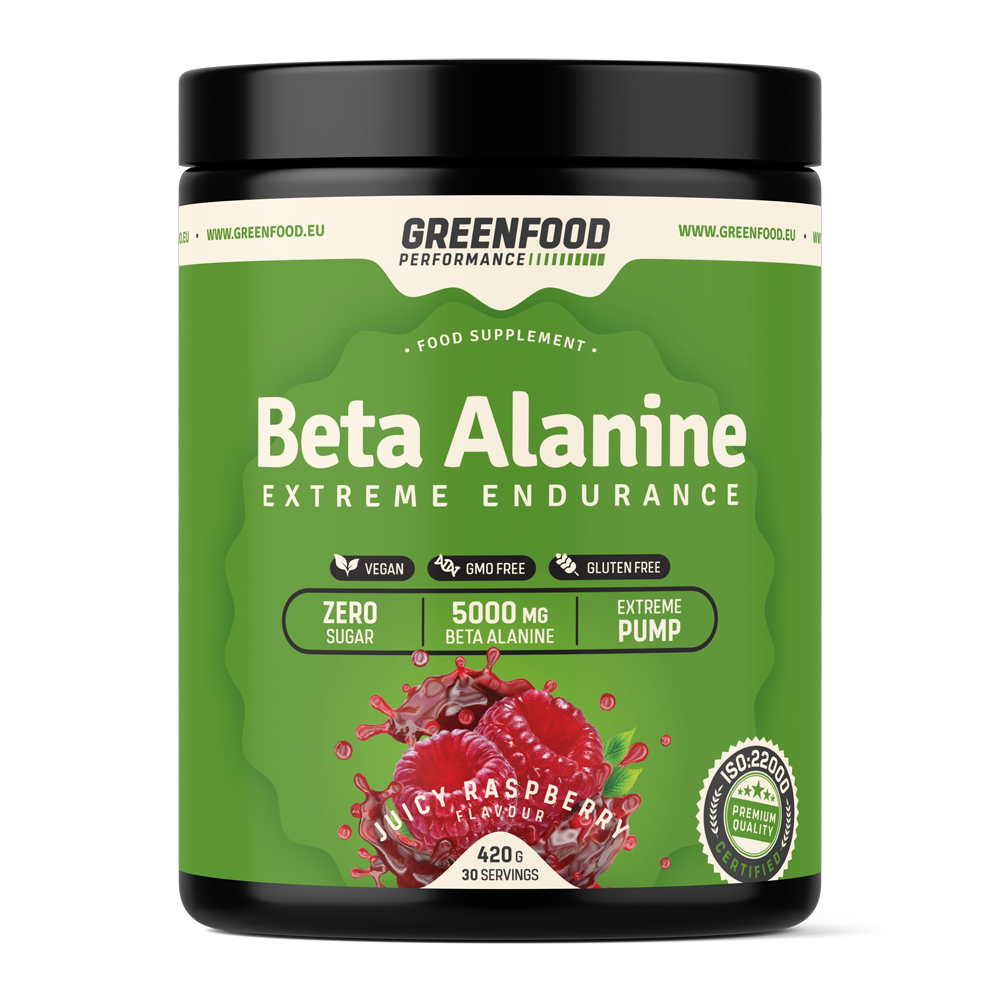 GreenFood Nutrition Performance  Beta Alanin Mandarinka 420 Gramů