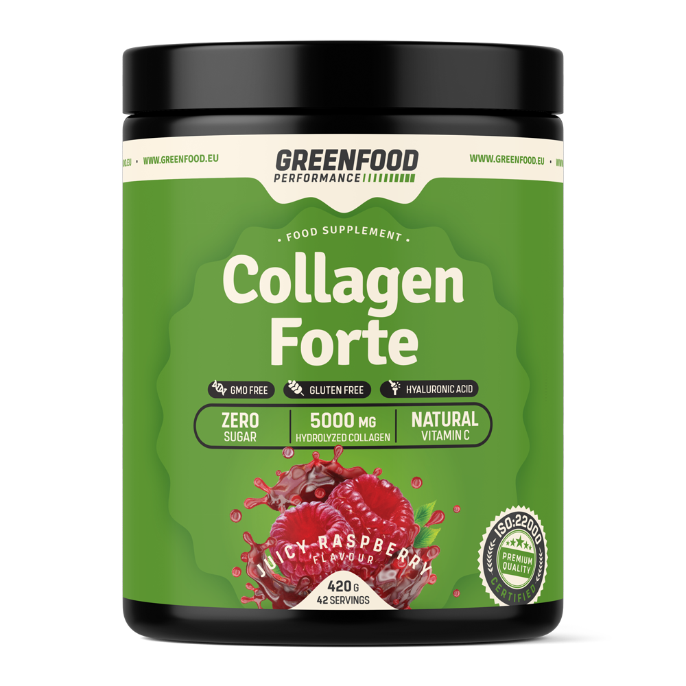 GreenFood Nutrition Performance Collagen Forte Mandarinka 420 Gramů