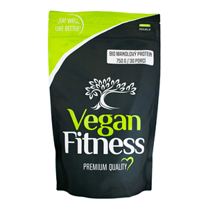 Vegan Fitness Mandlový Protein BIO Bez příchutě 750 Gramů