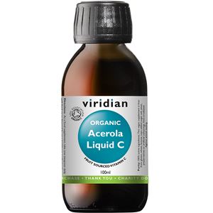 Viridian Acerola Liquid C Organic  100ml