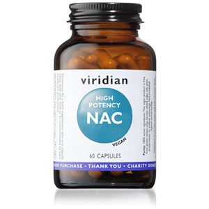 Viridian High Potency NAC  60 Kapslí