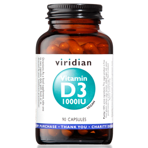 Viridian Vitamin D3 1000iu  90 Kapslí