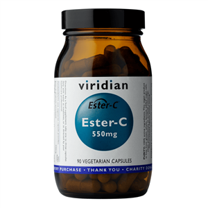 Viridian Ester-C 550mg  30 Kapslí