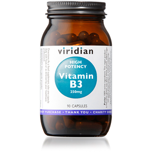 Viridian High Potency Vitamin B3 Citron 90 Kapslí