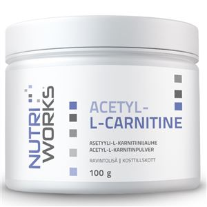 NutriWorks Acetyl L-Carnitine Jablko 100 Gramů