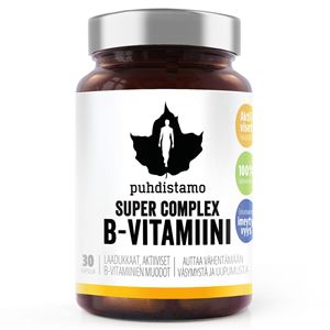 Puhdistamo Super Vitamin B Complex Broskev 30 Kapslí