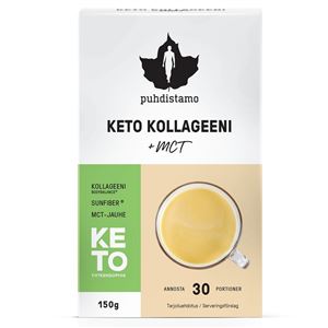Puhdistamo Premium Keto Kollagen + MCT  150 Gramů