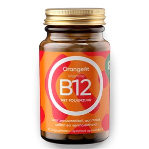 Orangefit Vitamine B12 with Folic Acid Vanilka 90 Tablet